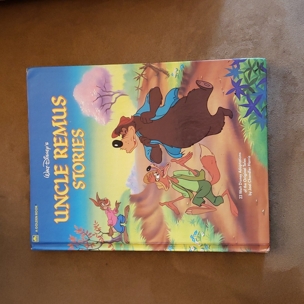 RARE Walt Disney's Uncle Remus Stories Large Golden Book